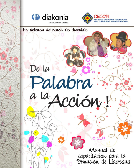 Manual de capacitación para la formación de lideresas